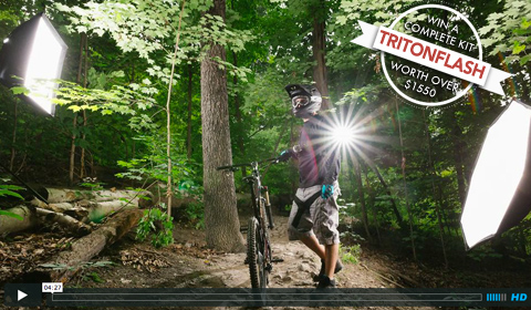 Photoflex TritonFlash Bike Project