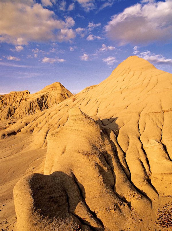 Alberta Badlands Layers of Time Eroded Badlands Slopes