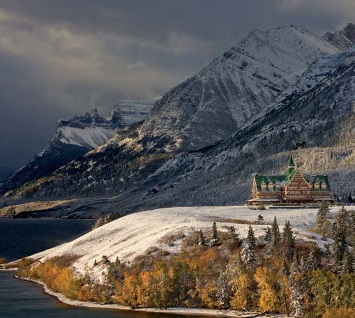 PHOTONews Winter 2010 Challenge Prince of Wales Hotel Waterton Alberta Thane Vanderaegen