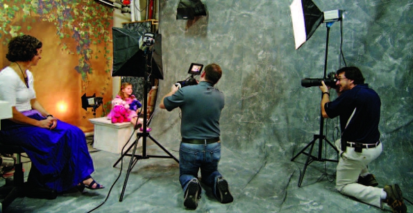 Photo Copyright Eli Amon - Behind the Scenes Studio Shot