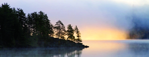 Photo Copyright Norman Piluke - Dawn at Algonquin Park