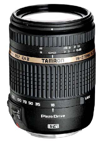 Tamron AF 18-270mm F3.5-6.3 Di-II VC PZD Travel Zoom Lens