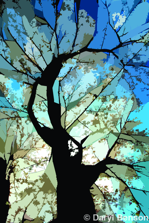 Daryl Benson - One Click Wonder - Cherry Tree Cutout Filter Photoshop