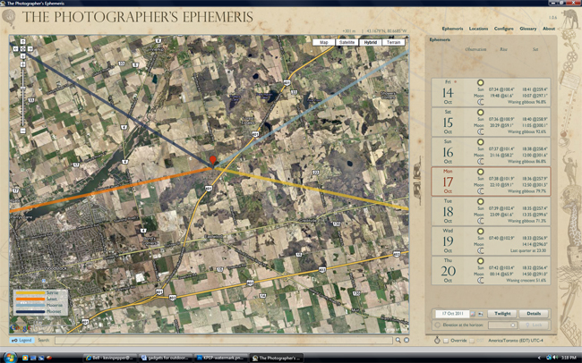 Kevin Pepper - Gadgets for Outdoor Photographers -  Photographer's Ephemeris