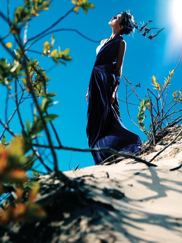 David Hou - Playing in the Sand - Shrouded by Branches Flare