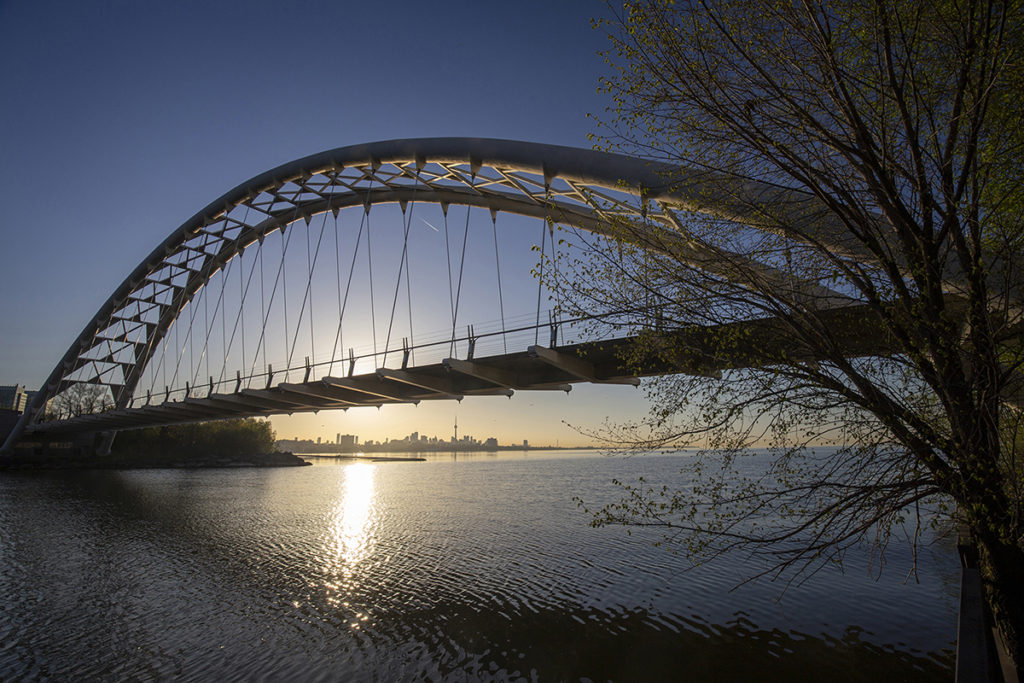 Humber Bay Arch Bridge, Toronto