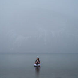 Meditation in the lake