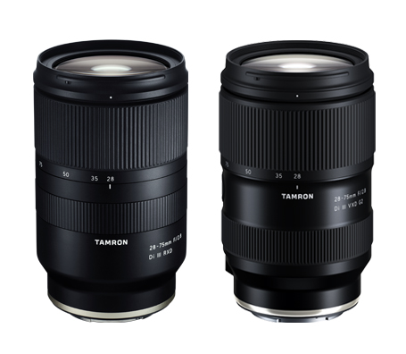 28-75mm F2.8 G2 features a fresh, new design