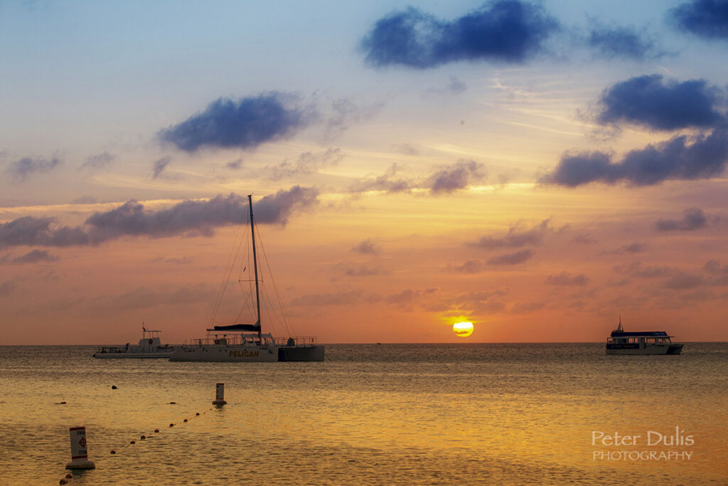 Aruba Sunset at Moomba Beach