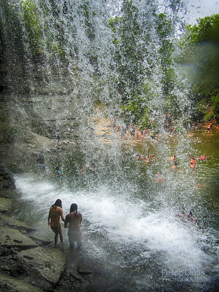 Bridal Veil Falls in Kagawong