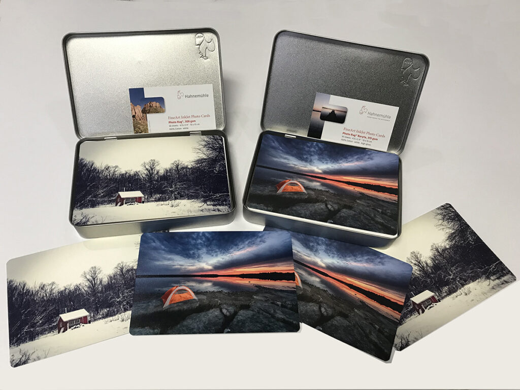 Hahnemühle these photo cards 