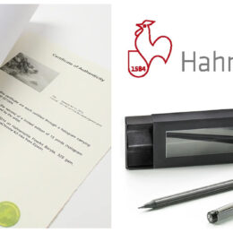 Hahnemuhle - Authenticity Certificate and Signing Pen Duo KIT