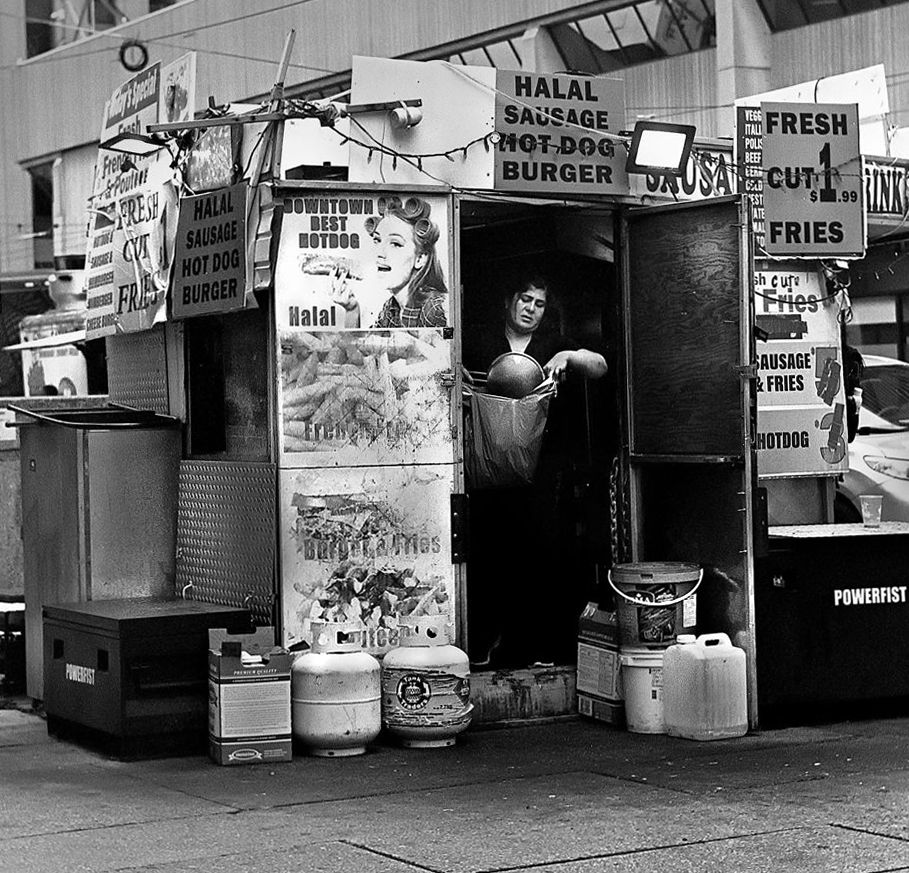 Food stand city hall toronto september 6th 2024 - Photo by Stephen Uhraney