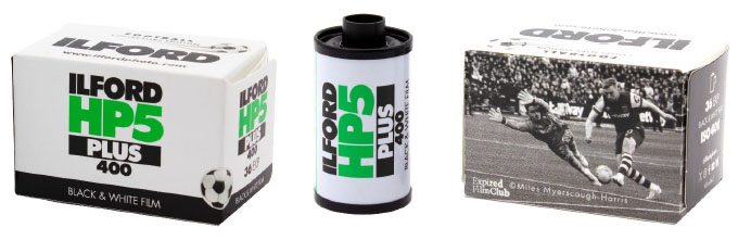 ILFORD HP5 PLUS 135 36exp FOOTBALL Limited Edition