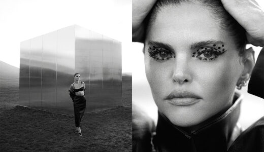 A Fashion Beauty Photoshoot Between Nature and Architecture