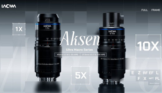 Introducing the New Laowa Aksen 1-5X & 5-10X Ultra Macro APO