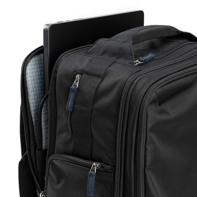 Fits a 16-inch MacBook Pro and a 10” tablet